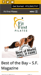 Mobile Screenshot of fitfirstpilates.com